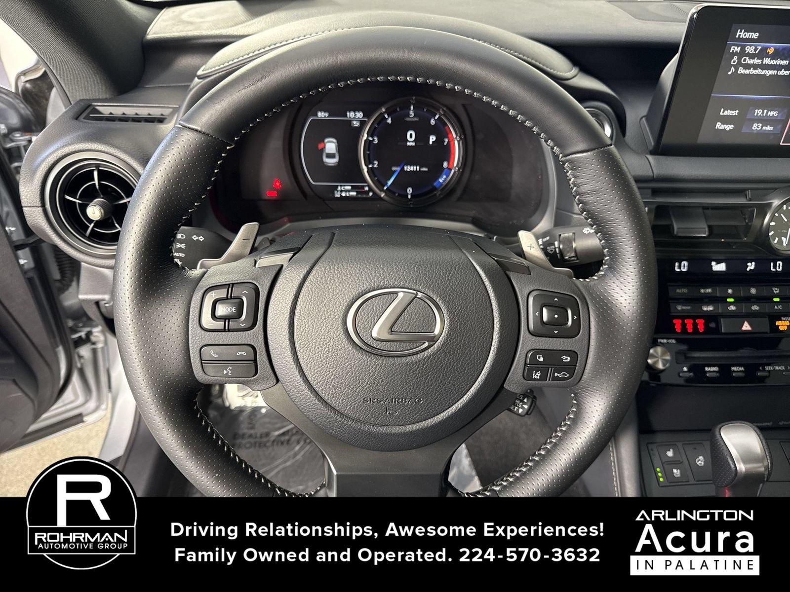 Used 2025 Lexus IS 350 F Sport w/ Accessory Package 2 AWD/4WD image 12