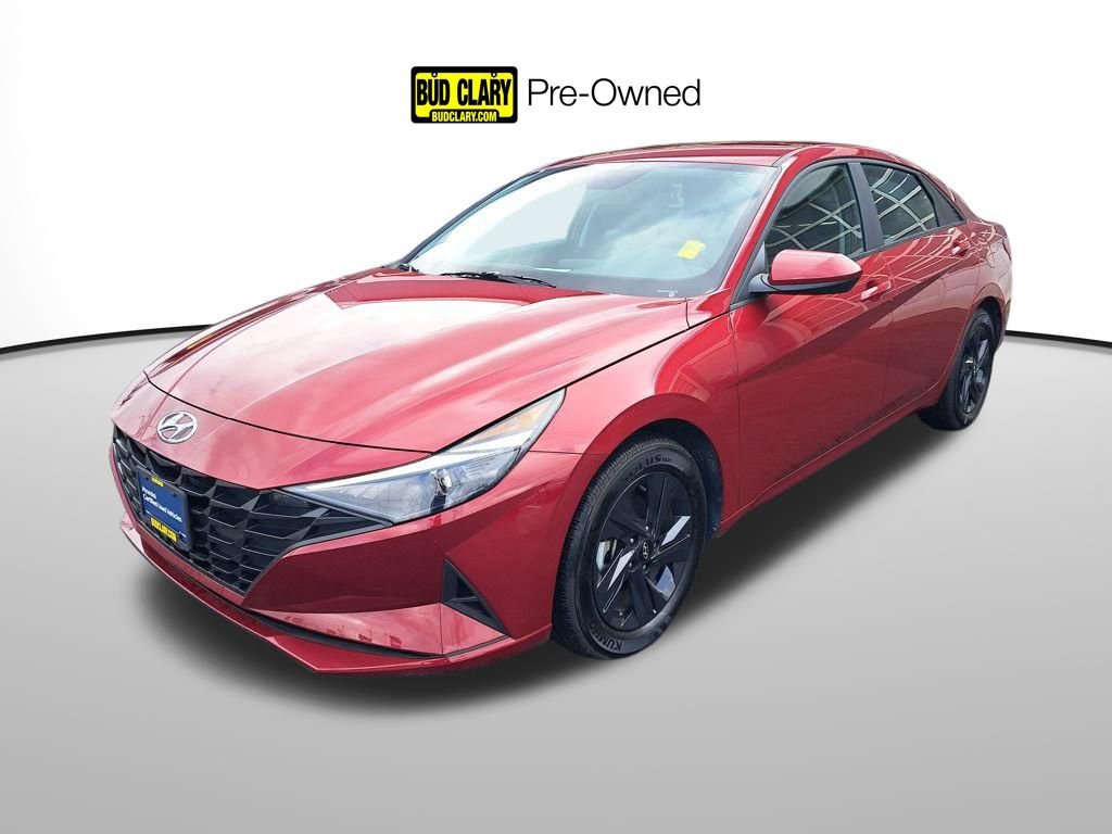 Used 2023 Hyundai Elantra Blue image 1