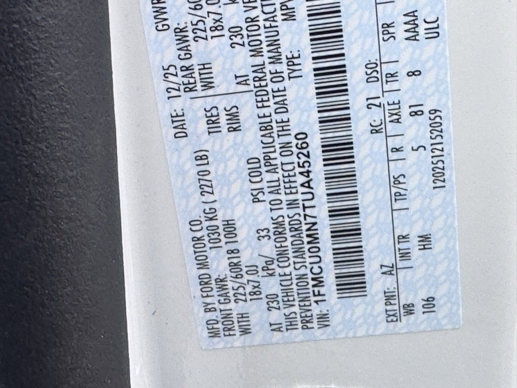 New 2026 Ford Escape ST-Line w/ Tech Pack #1 image 44