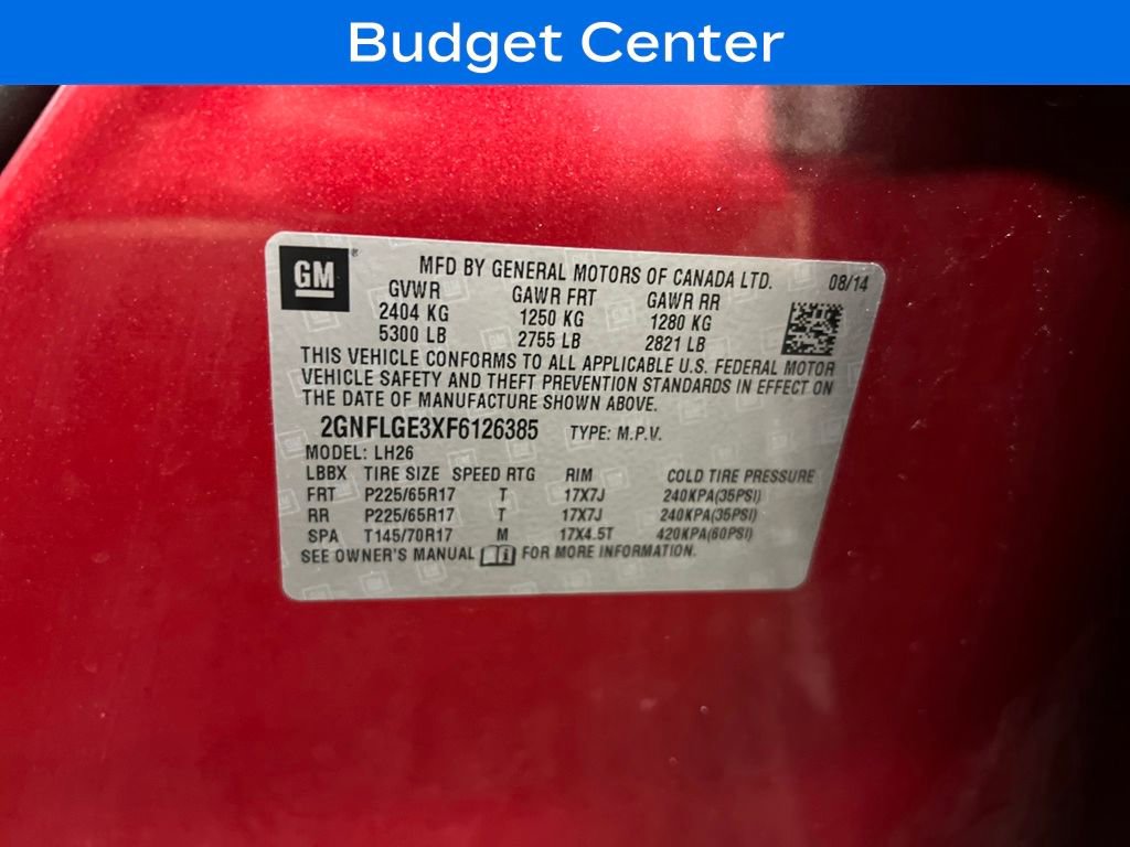 Used 2015 Chevrolet Equinox LT w/ LPO, Protection Package image 27