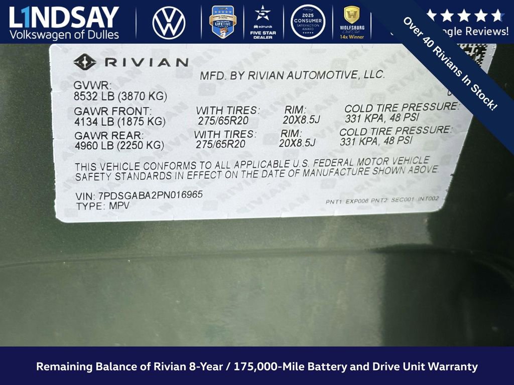 Used 2023 Rivian R1S Adventure image 28