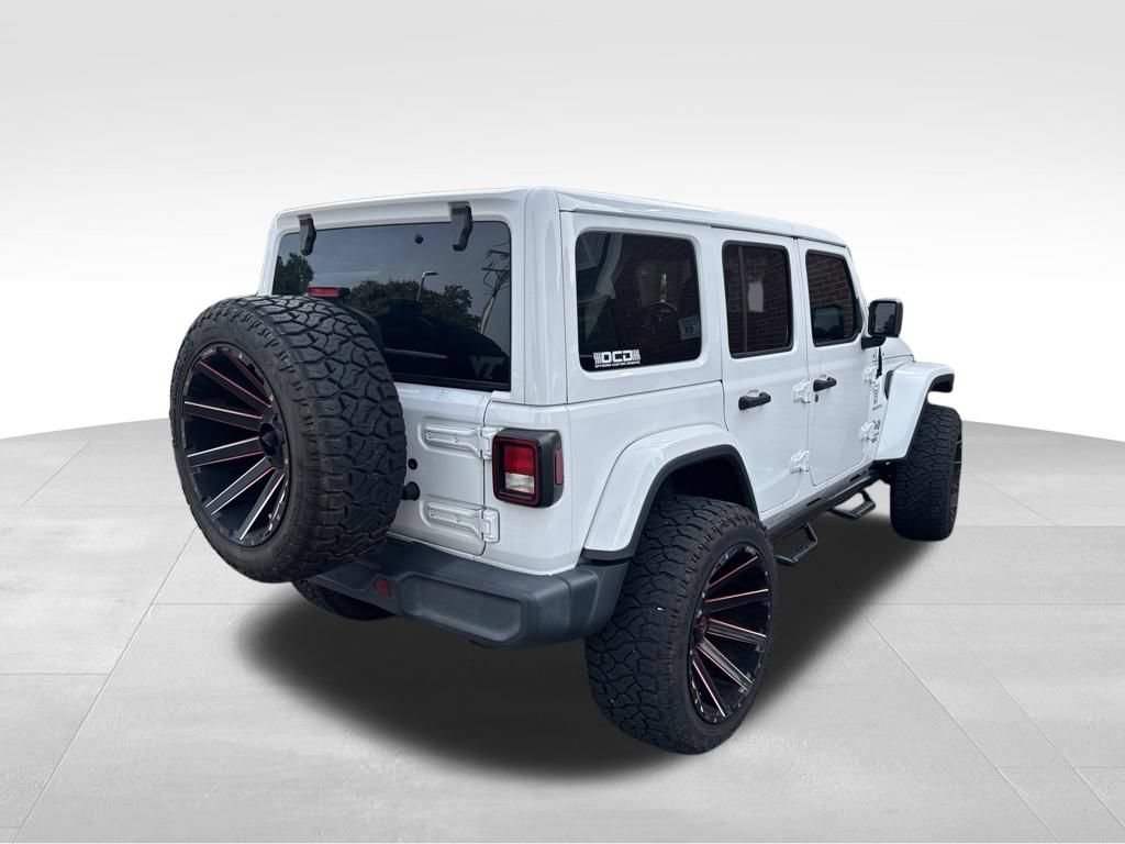 Used 2020 Jeep Wrangler Unlimited Sahara w/ Uconnect 4C Nav & Sound Group AWD/4WD image 8