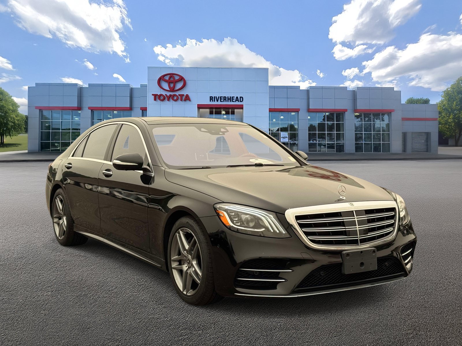 Used 2020 Mercedes-Benz S 450 4MATIC Sedan w/ AMG Line Exterior image 2