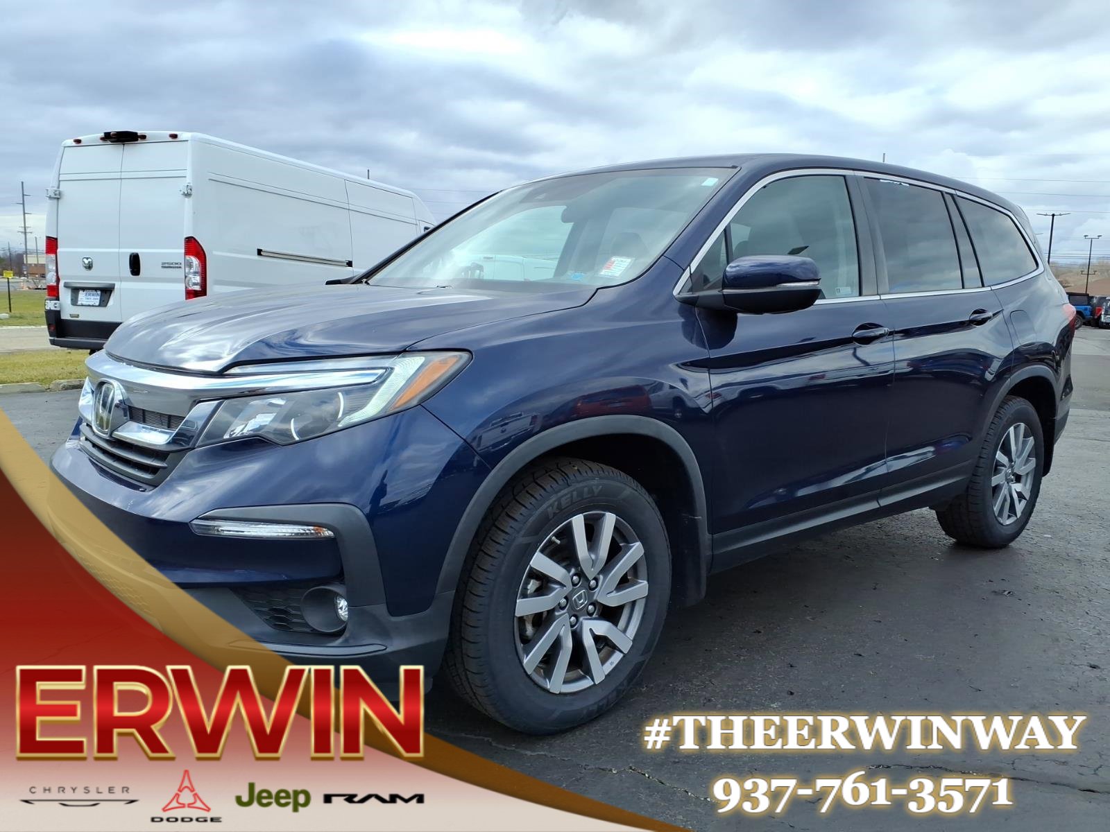 Used 2021 Honda Pilot EX image 3