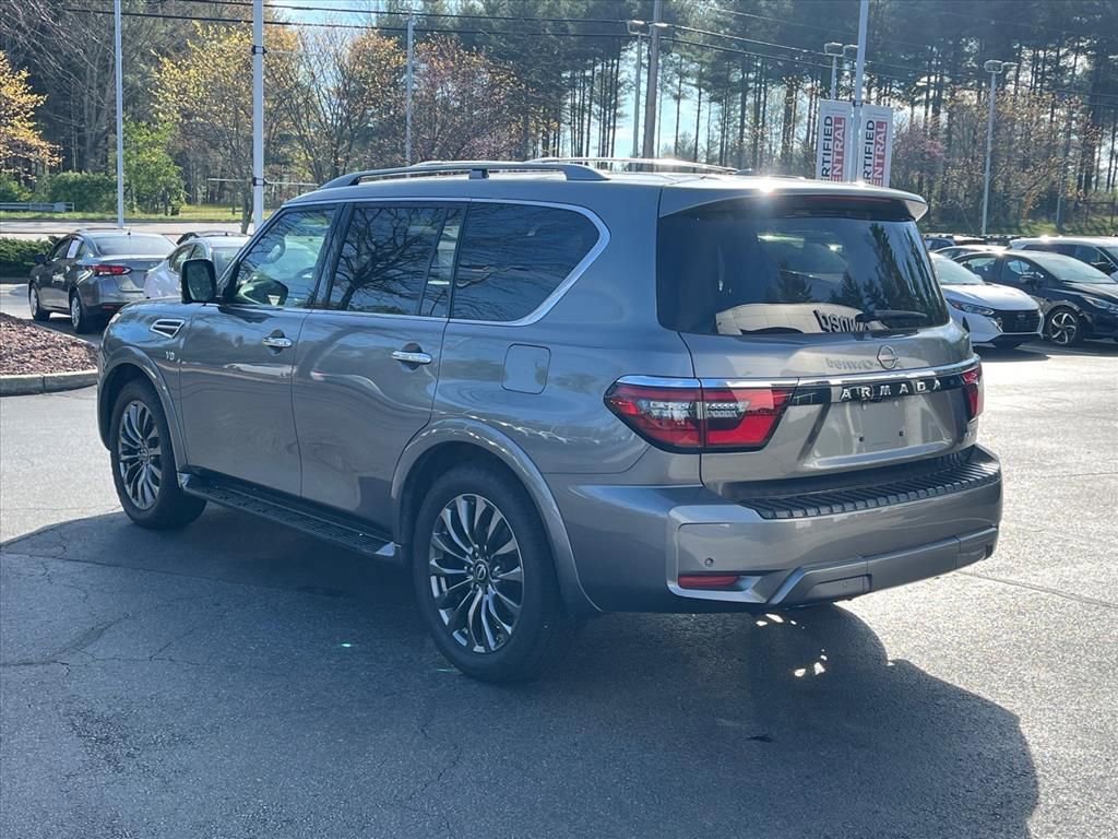 Used 2021 Nissan Armada Platinum w/ Captain's Chairs Package image 6