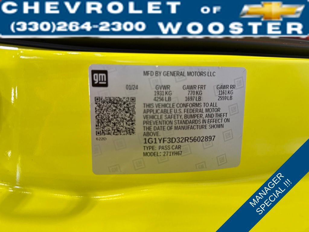 Used 2024 Chevrolet Corvette Z06 w/ Z07 Performance Package image 39