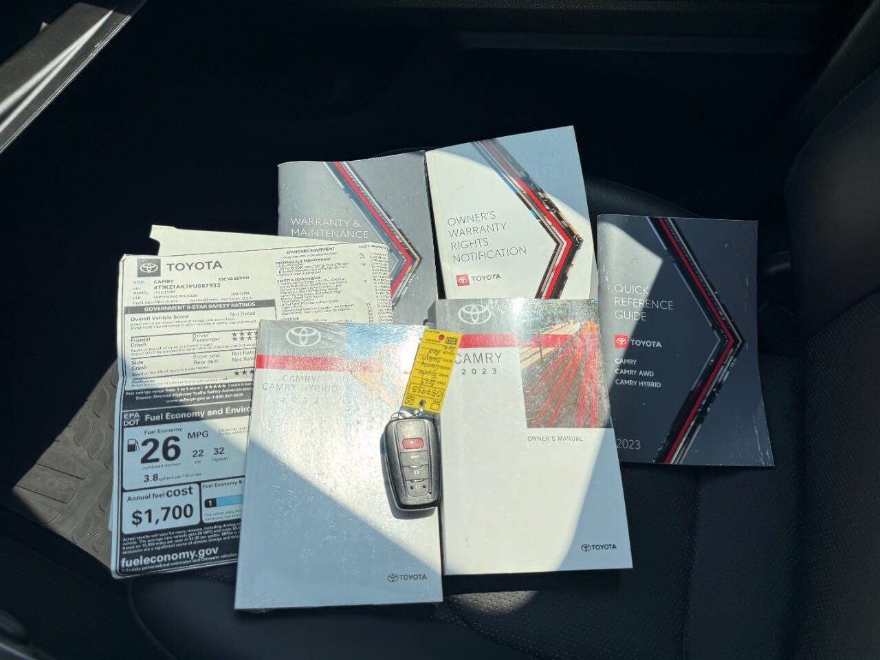 Used 2023 Toyota Camry XSE w/ Navigation Package FWD image 53