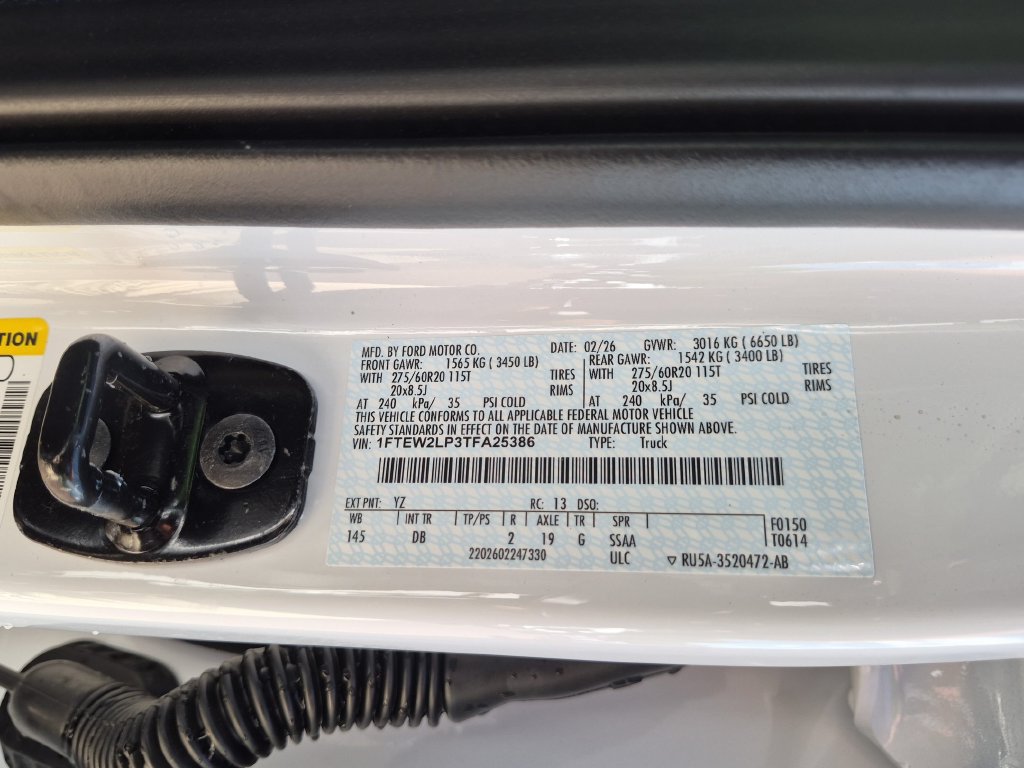 New 2026 Ford F150 STX w/ Equipment Group 200A AWD/4WD image 28