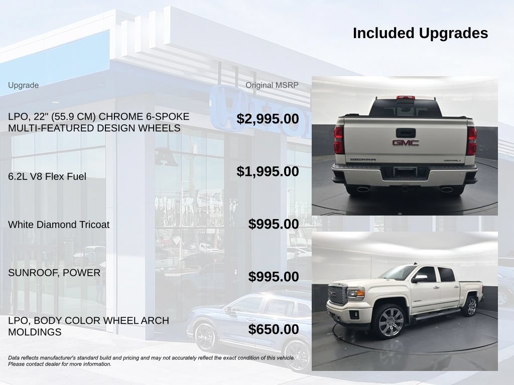 Used 2014 GMC Sierra 1500 Denali w/ Driver Alert Package AWD/4WD image 5