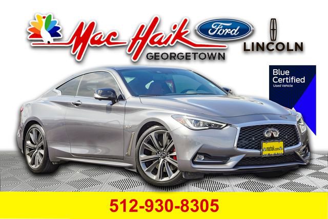 Used 2020 INFINITI Q60 Red Sport 400 w/ Cargo Package image 1