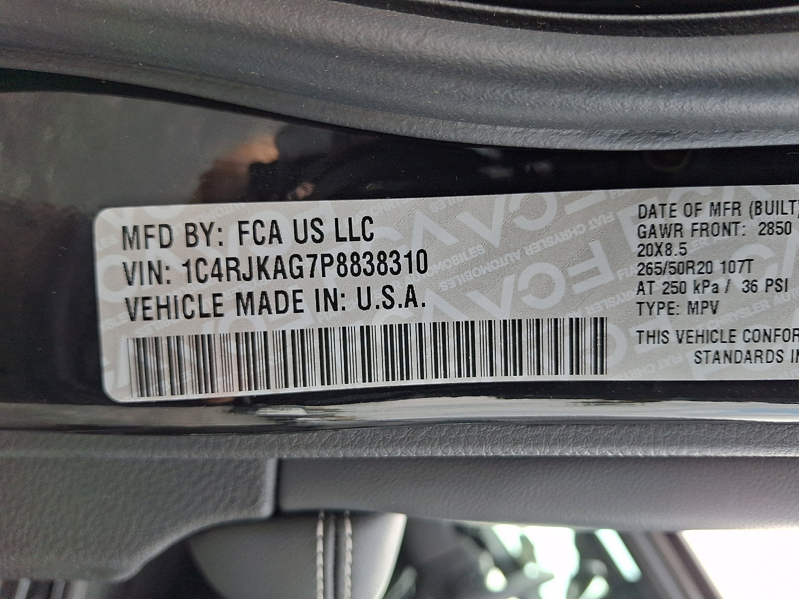 Certified 2023 Jeep Grand Cherokee L Laredo AWD/4WD image 28