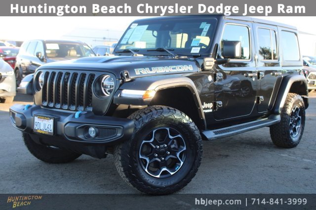 Used 2022 Jeep Wrangler Unlimited Rubicon 4xe w/ Cold Weather Group image 10