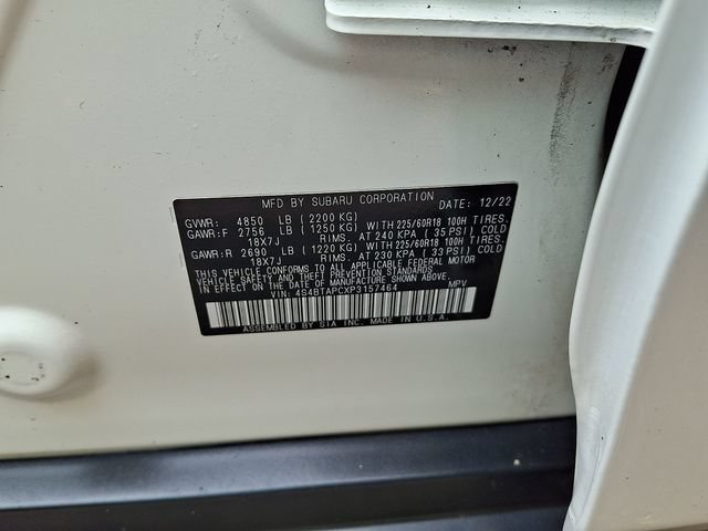 Certified 2023 Subaru Outback Touring AWD/4WD image 55