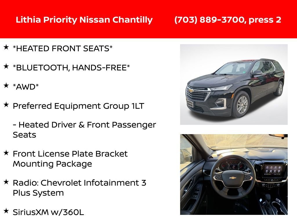 Used 2023 Chevrolet Traverse LT image 6