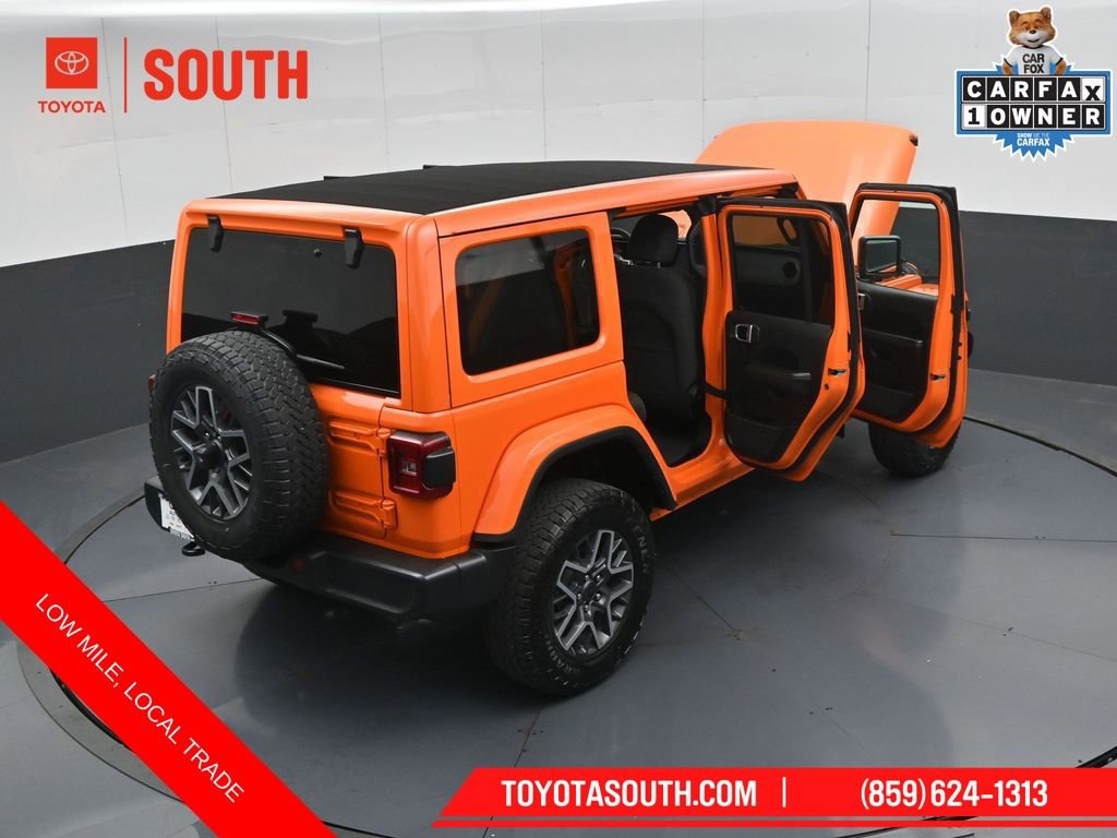 Used 2025 Jeep Wrangler Sahara w/ Technology Group AWD/4WD image 56