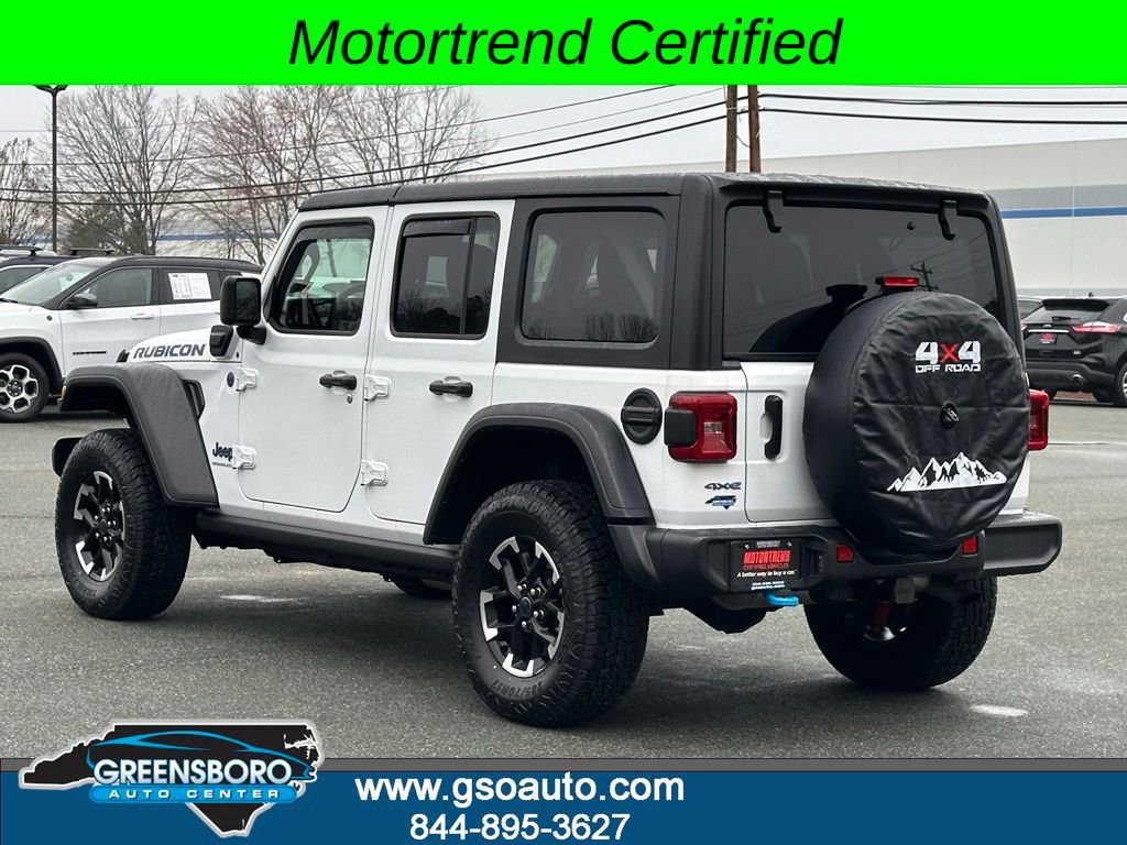 Used 2024 Jeep Wrangler Unlimited Rubicon 4xe w/ Convenience Group image 3