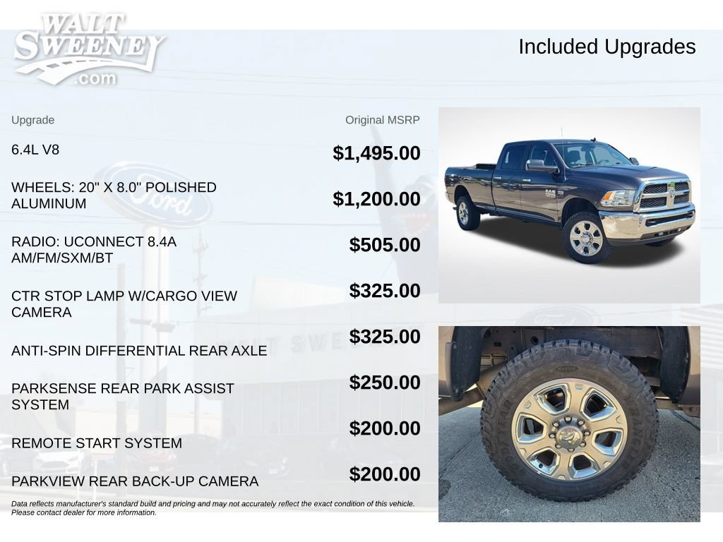Used 2014 RAM 2500 SLT w/ HD Snow Plow Prep Group AWD/4WD image 11