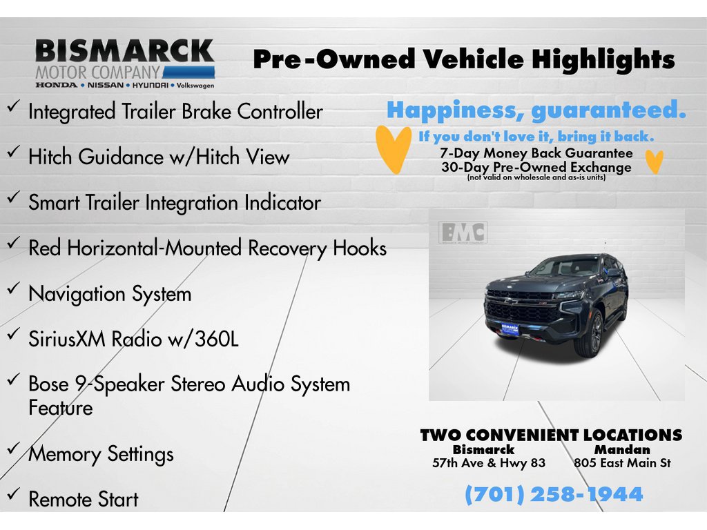 Used 2022 Chevrolet Tahoe Z71 w/ Z71 Off-Road Package AWD/4WD image 5
