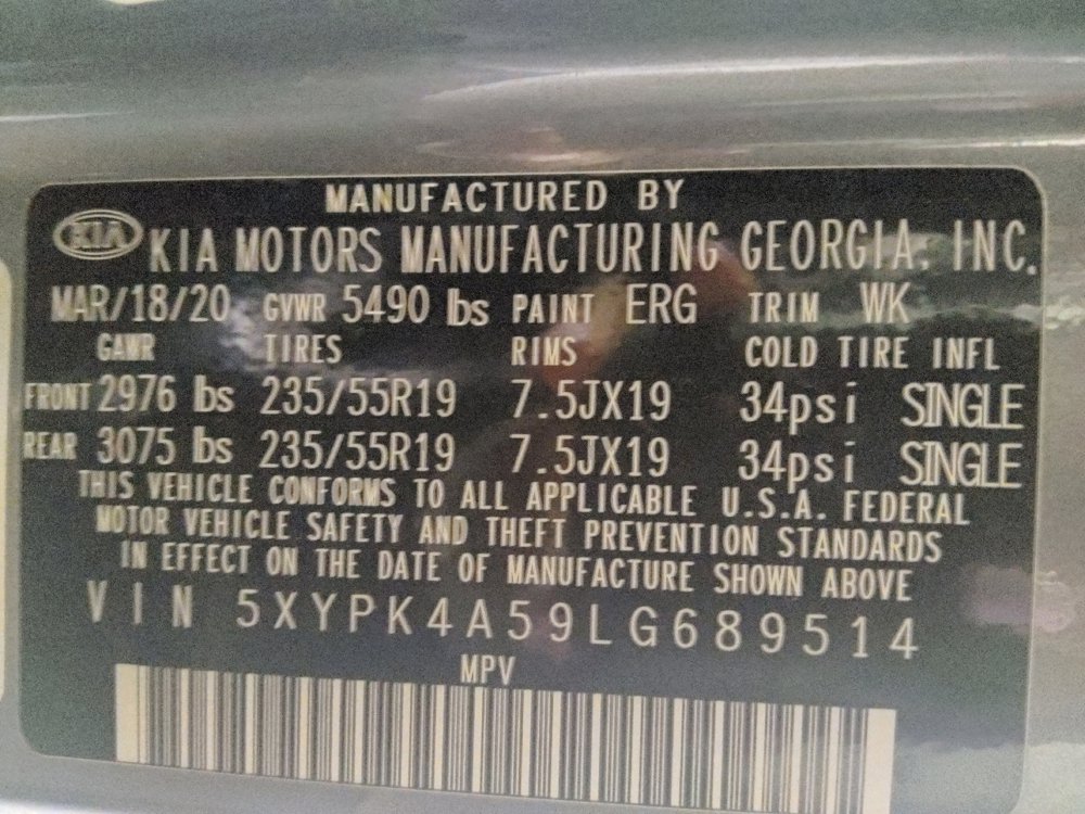 Used 2020 Kia Sorento SX FWD image 33