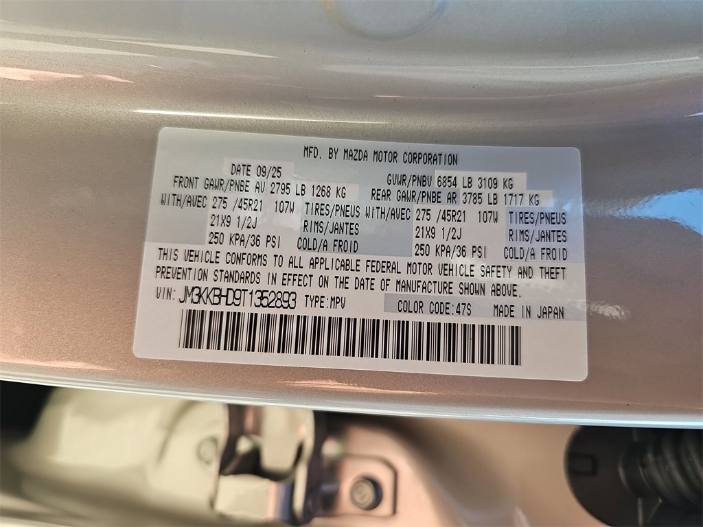 New 2026 MAZDA CX-90 3.3 Turbo w/ Preferred Package image 36
