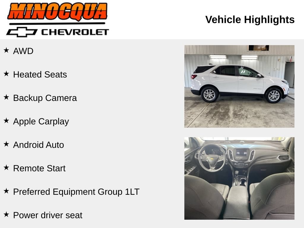 Used 2024 Chevrolet Equinox LT AWD/4WD image 2