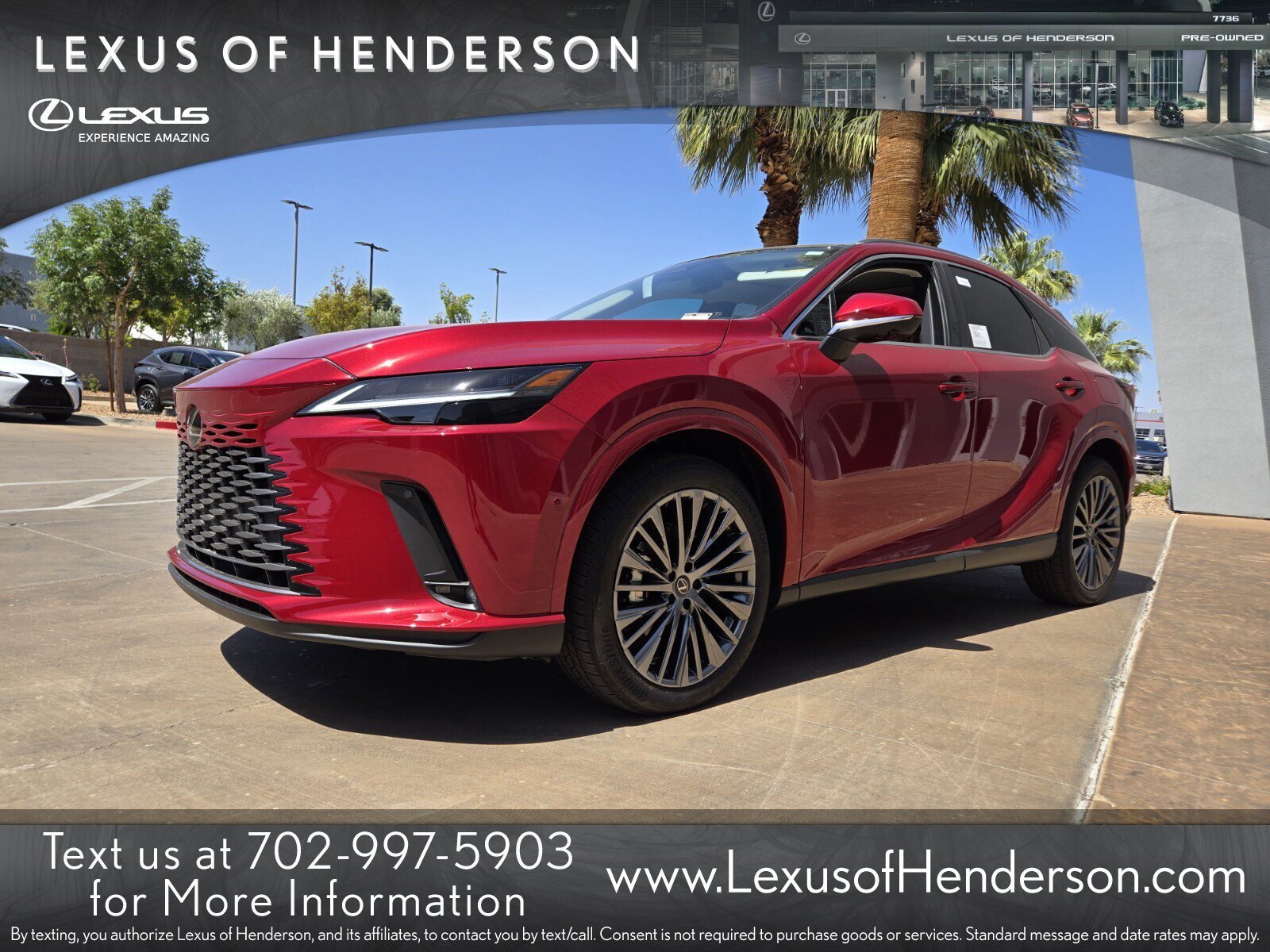 New 2026 Lexus RX 450h AWD