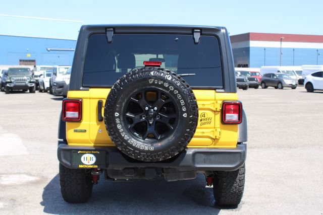 Used 2021 Jeep Wrangler Unlimited Sport AWD/4WD image 4