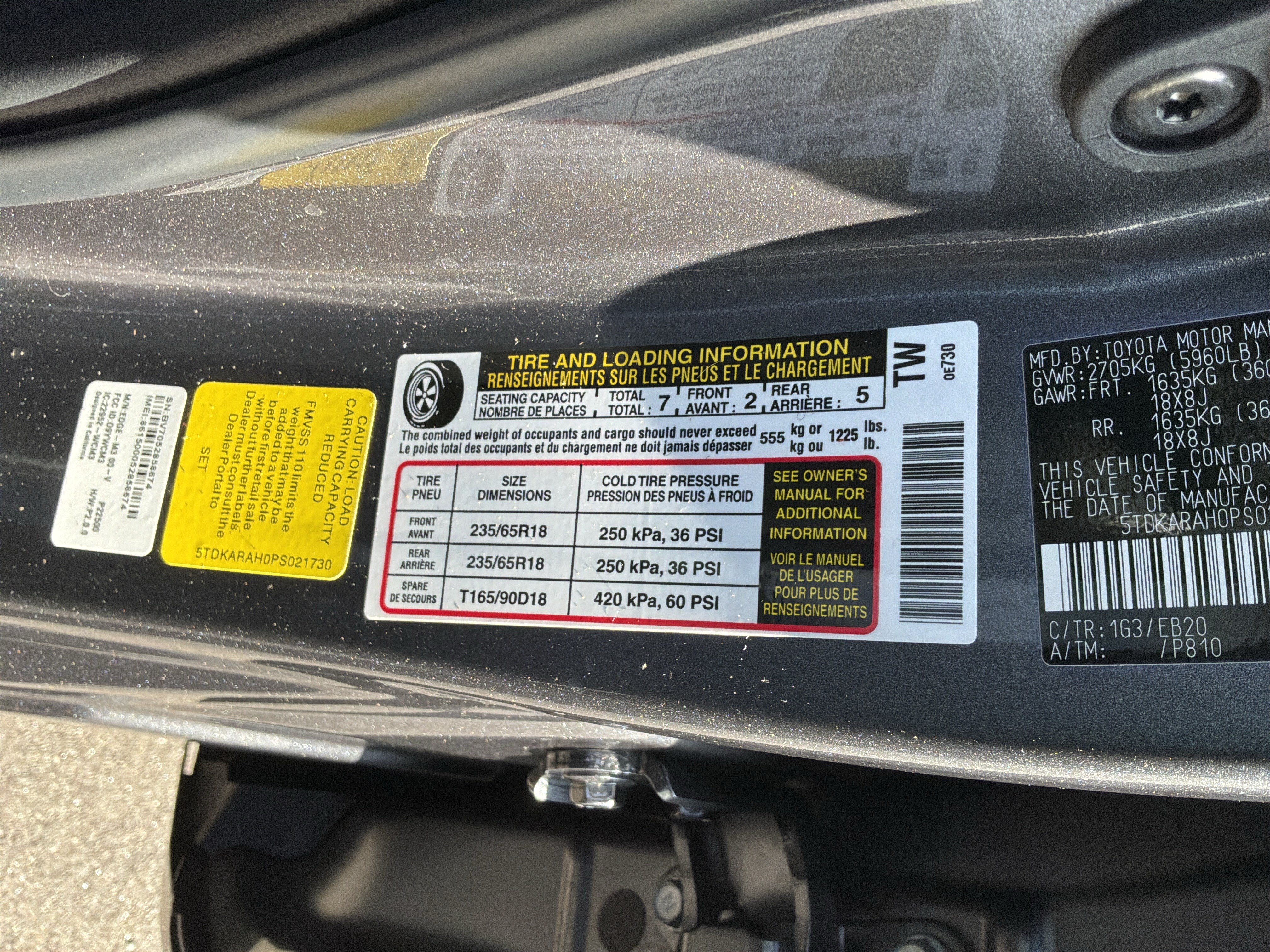 Used 2023 Toyota Highlander XLE FWD image 36