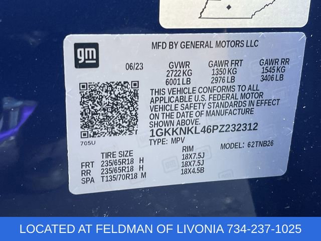 Certified 2023 GMC Acadia SLE w/ Driver Convenience Package image 32