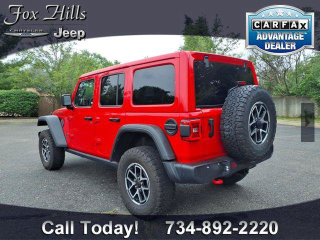 Certified 2025 Jeep Wrangler Unlimited Rubicon w/ Convenience Group AWD/4WD image 6