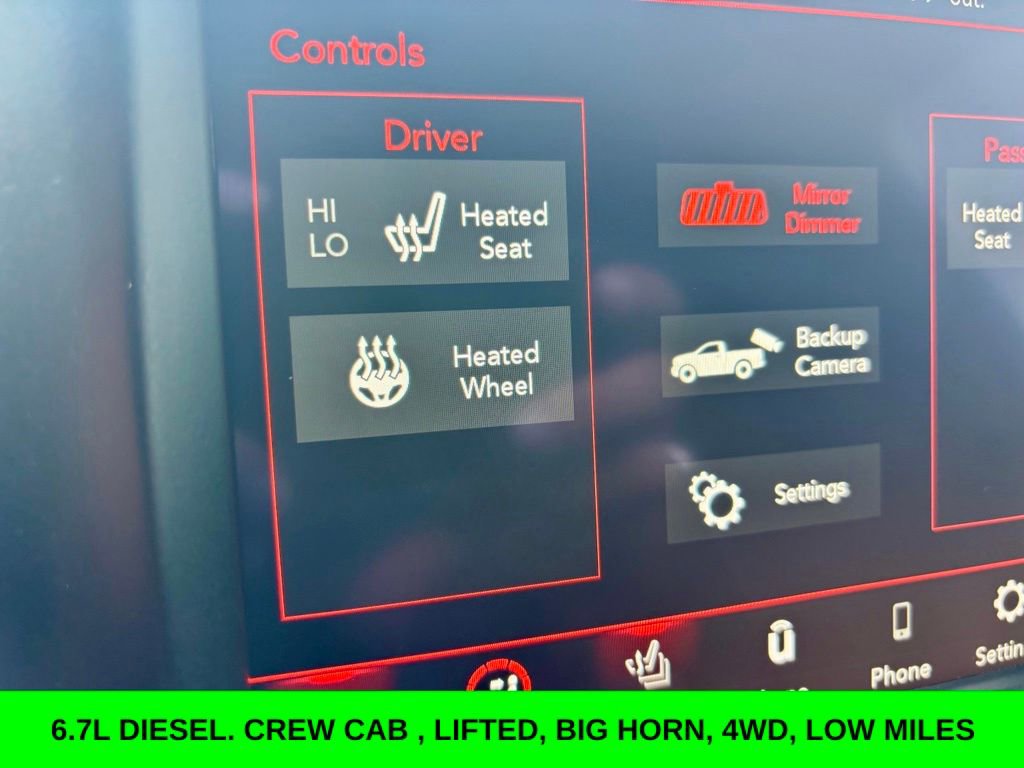 Used 2018 RAM 2500 Big Horn w/ Sport Appearance Group AWD/4WD image 22