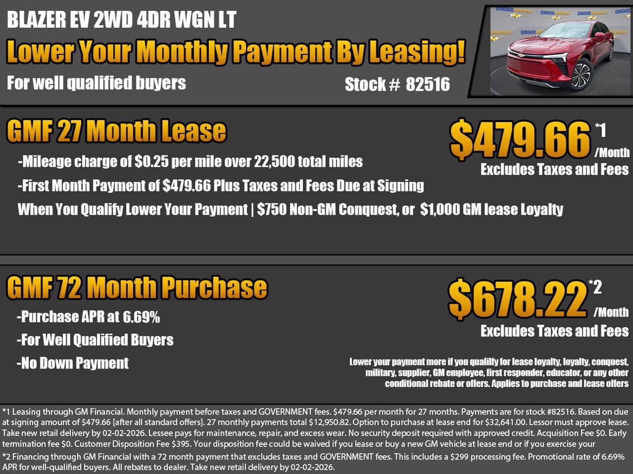 New 2026 Chevrolet Blazer EV LT image 2