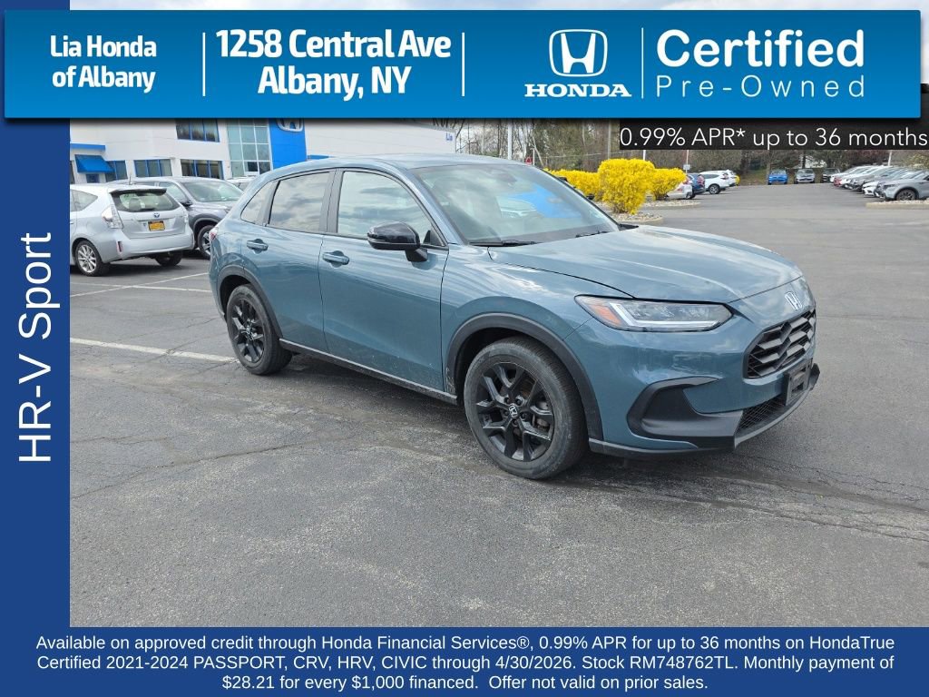 Used 2024 Honda HR-V Sport image 1