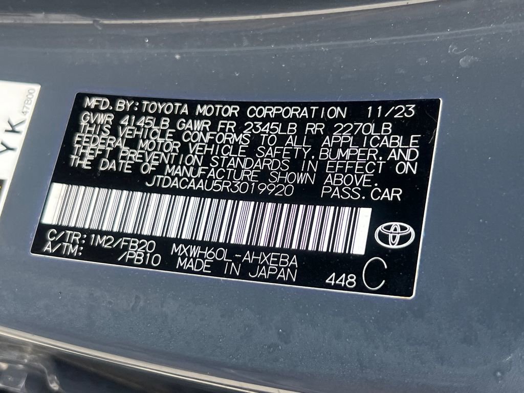 Used 2024 Toyota Prius LE image 31