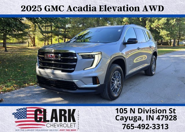 Certified 2025 GMC Acadia Elevation