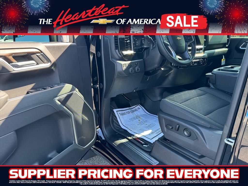 New 2026 Chevrolet Silverado 1500 LT w/ Z71 Off-Road Package AWD/4WD image 11