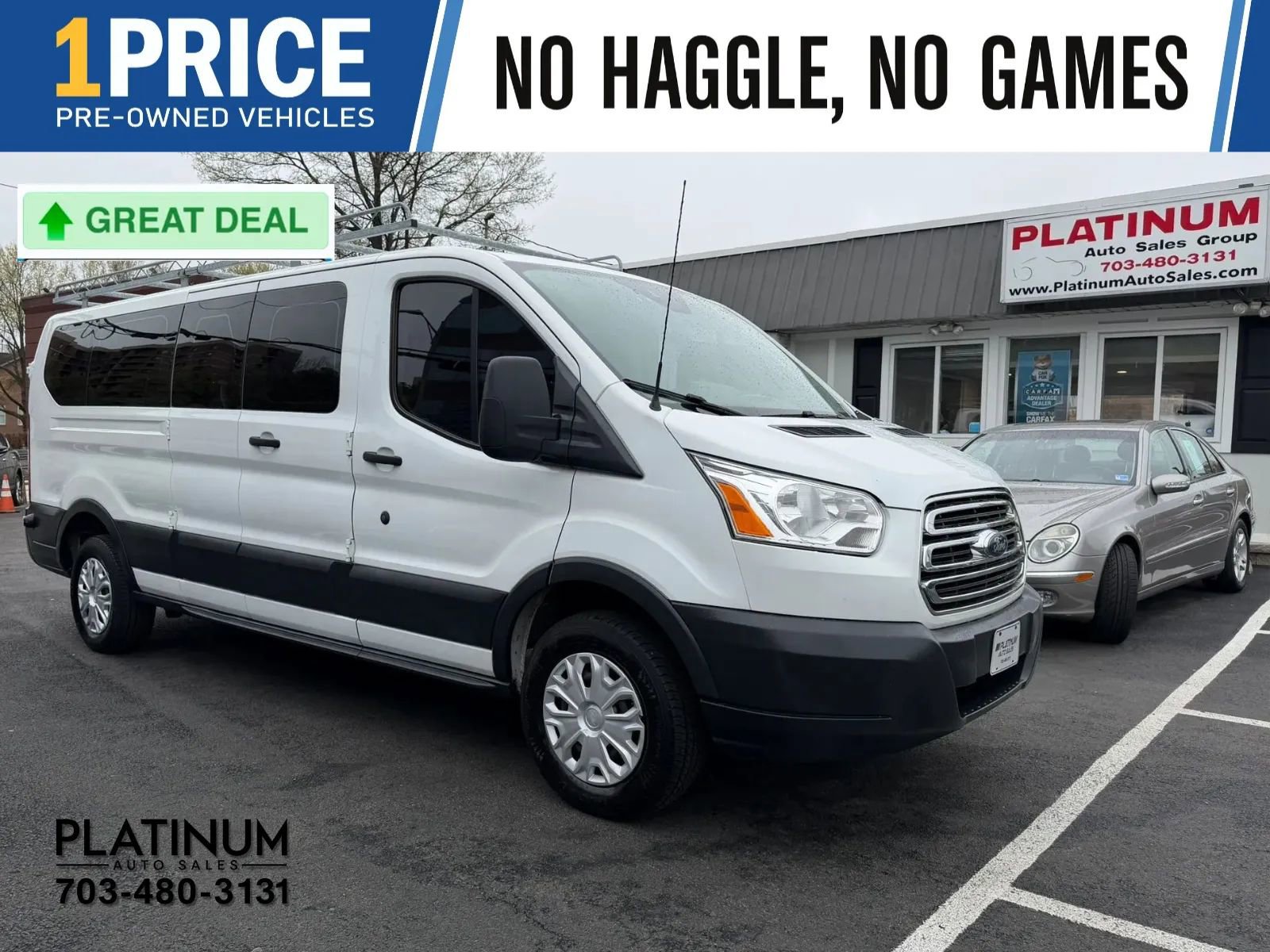 Used 2018 Ford Transit 350 XLT RWD image 1
