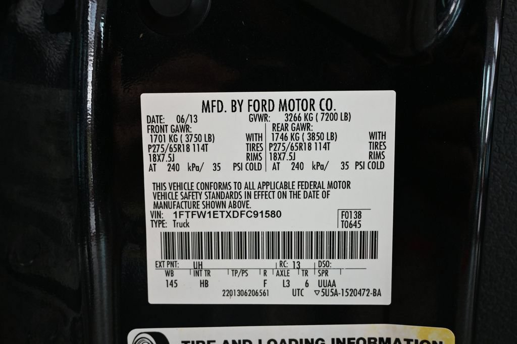 Used 2013 Ford F150 Lariat w/ Lariat Chrome Pkg AWD/4WD image 52