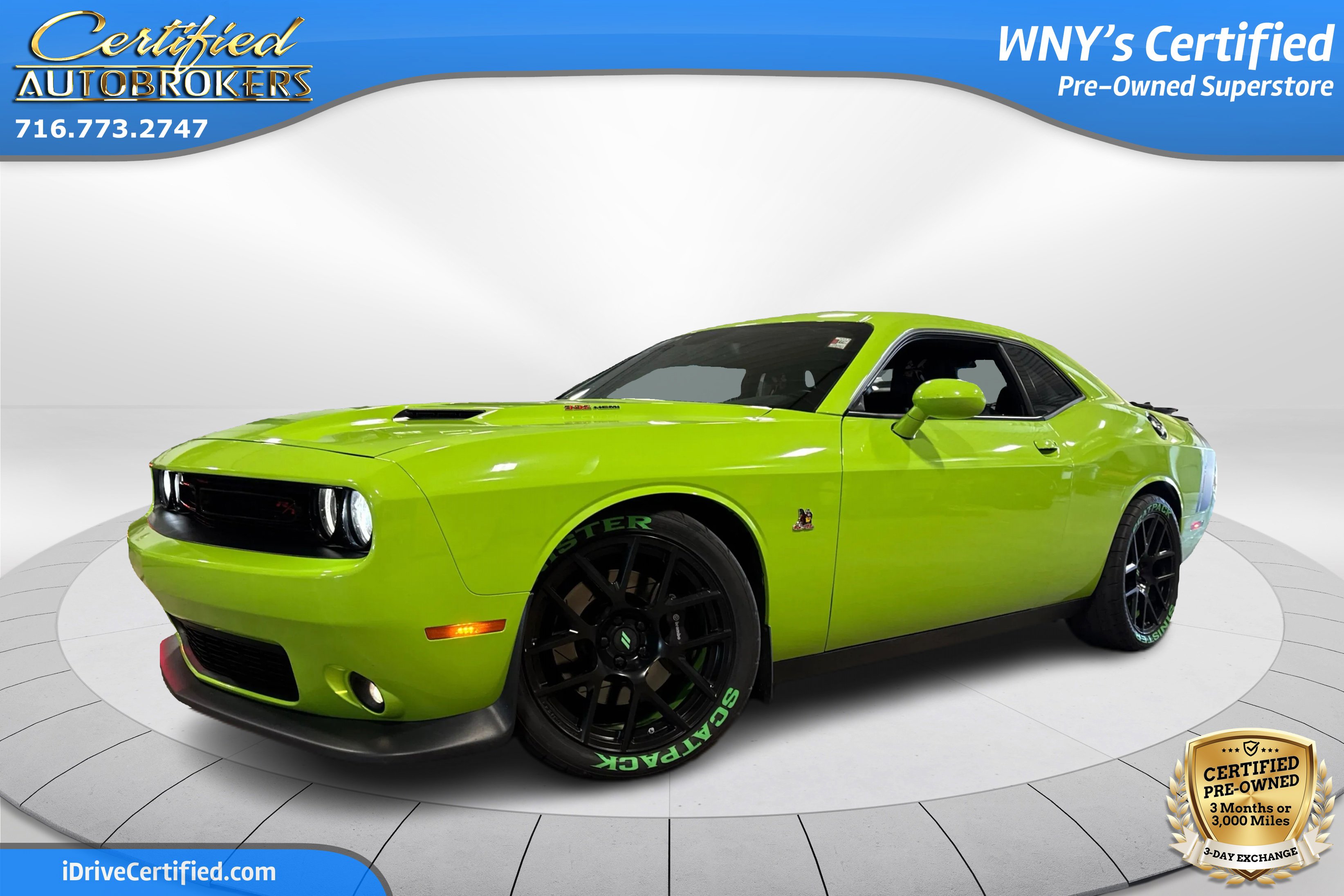 Used 2015 Dodge Challenger R/T Scat Pack w/ Scat Pack Appearance Package
