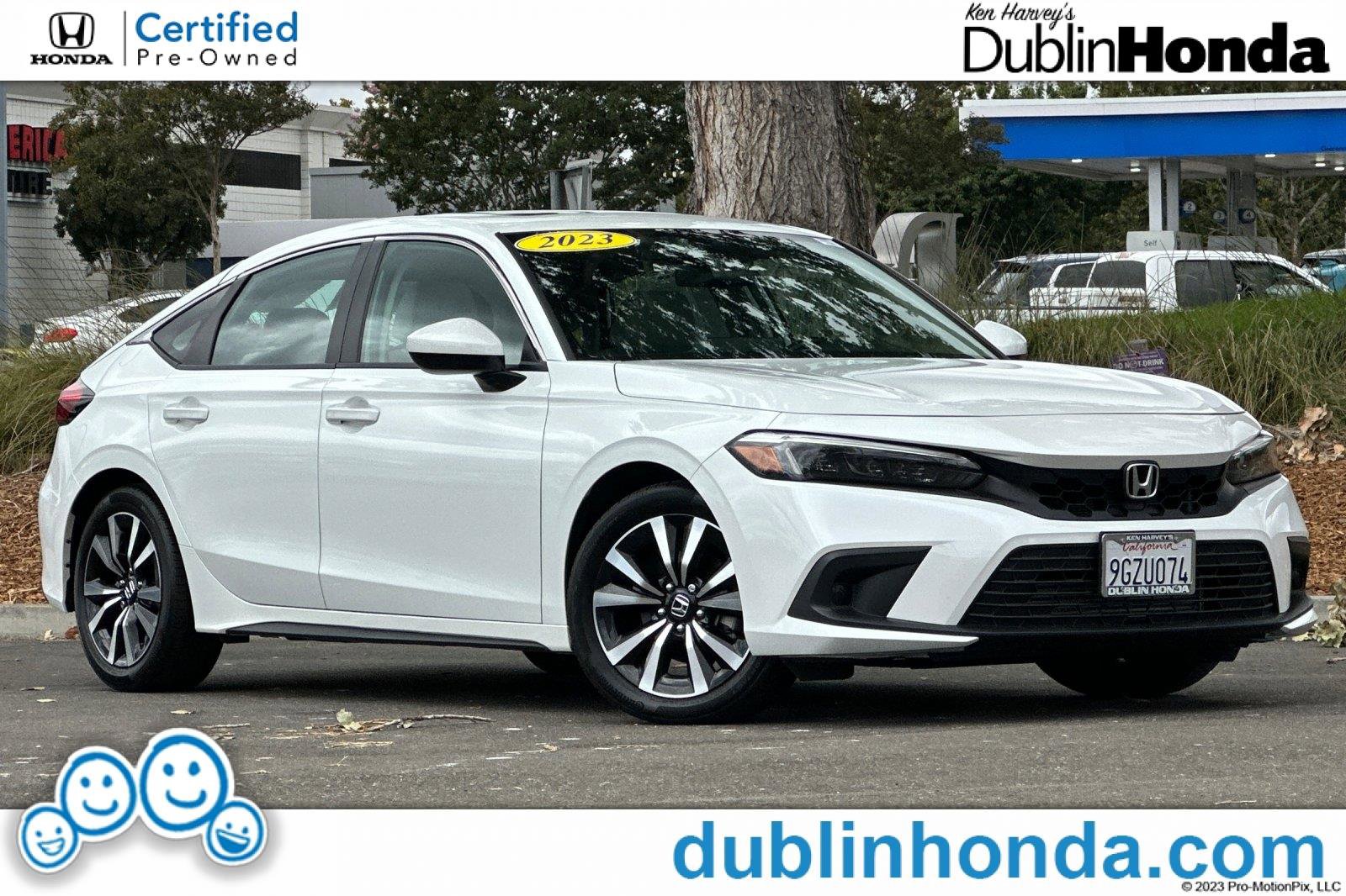 Certified 2023 Honda Civic EX-L