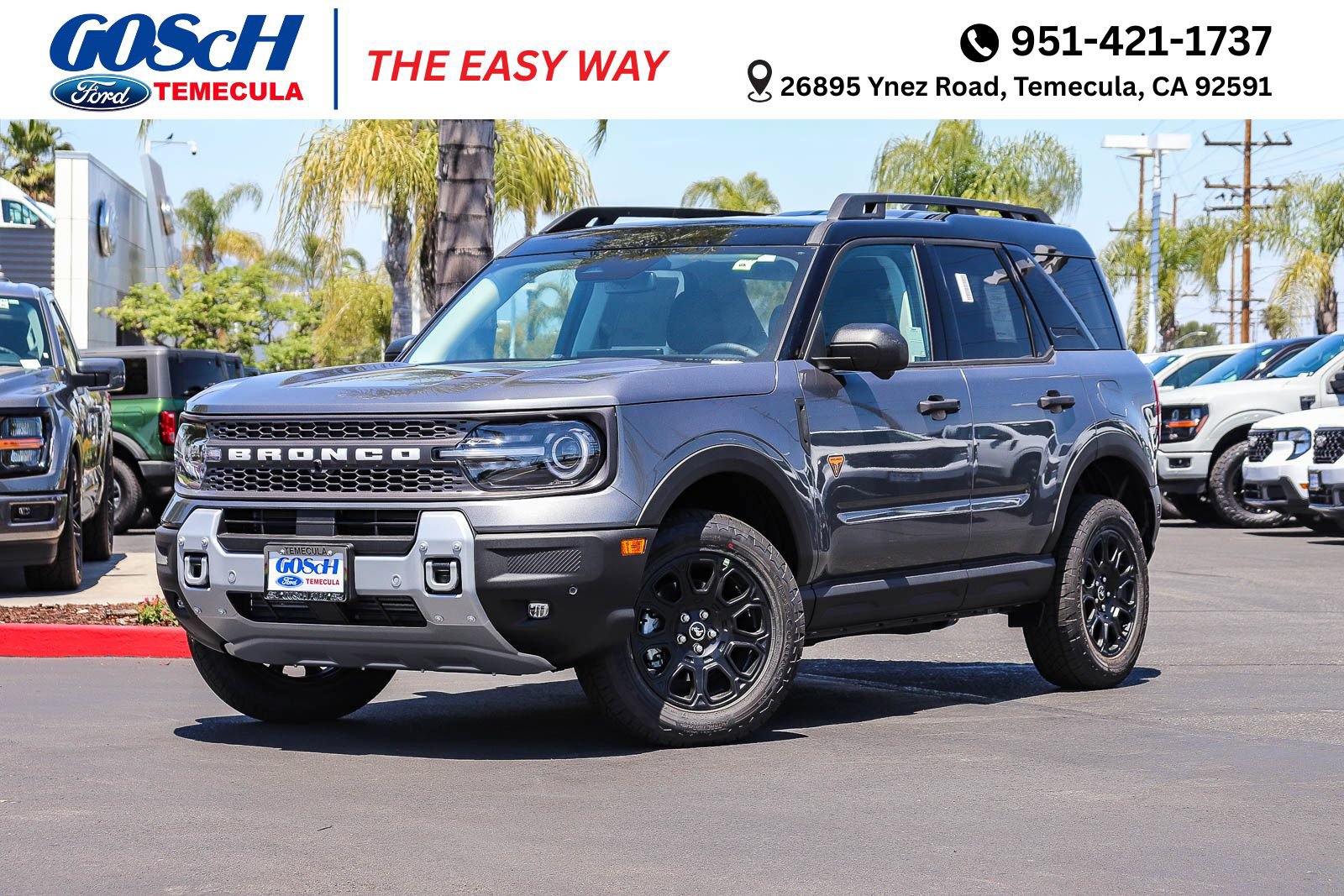 New 2026 Ford Bronco Sport Badlands w/ Badlands Tech Package AWD/4WD image 1