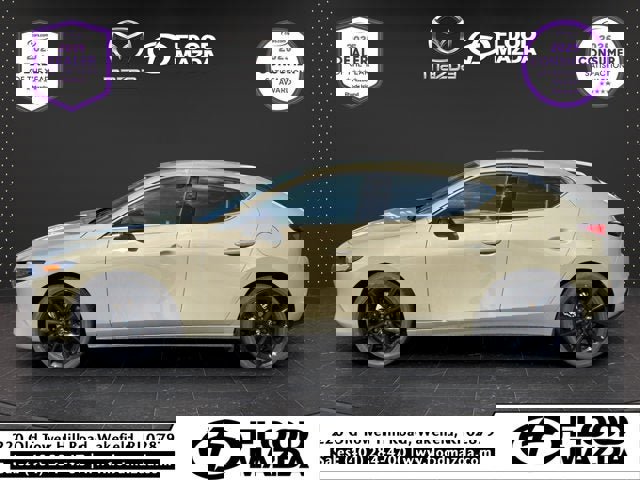 New 2025 MAZDA MAZDA3 Carbon video 2