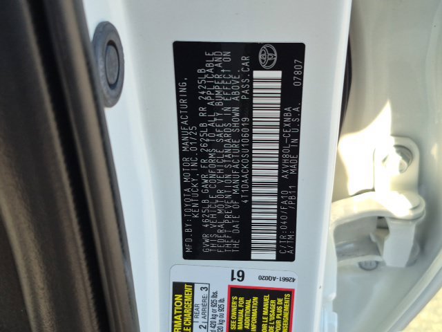 Used 2025 Toyota Camry LE FWD image 22
