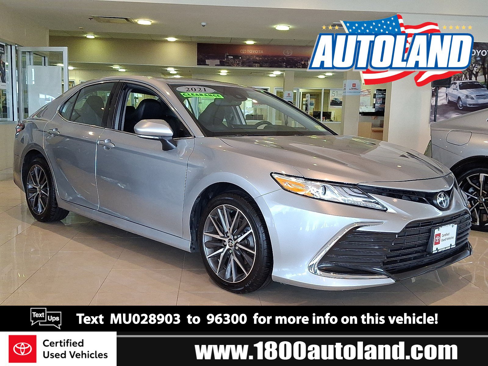 Certified 2021 Toyota Camry XLE AWD/4WD image 1