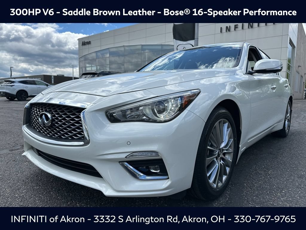 Used 2023 INFINITI Q50 Luxe w/ Cargo Package AWD/4WD image 1