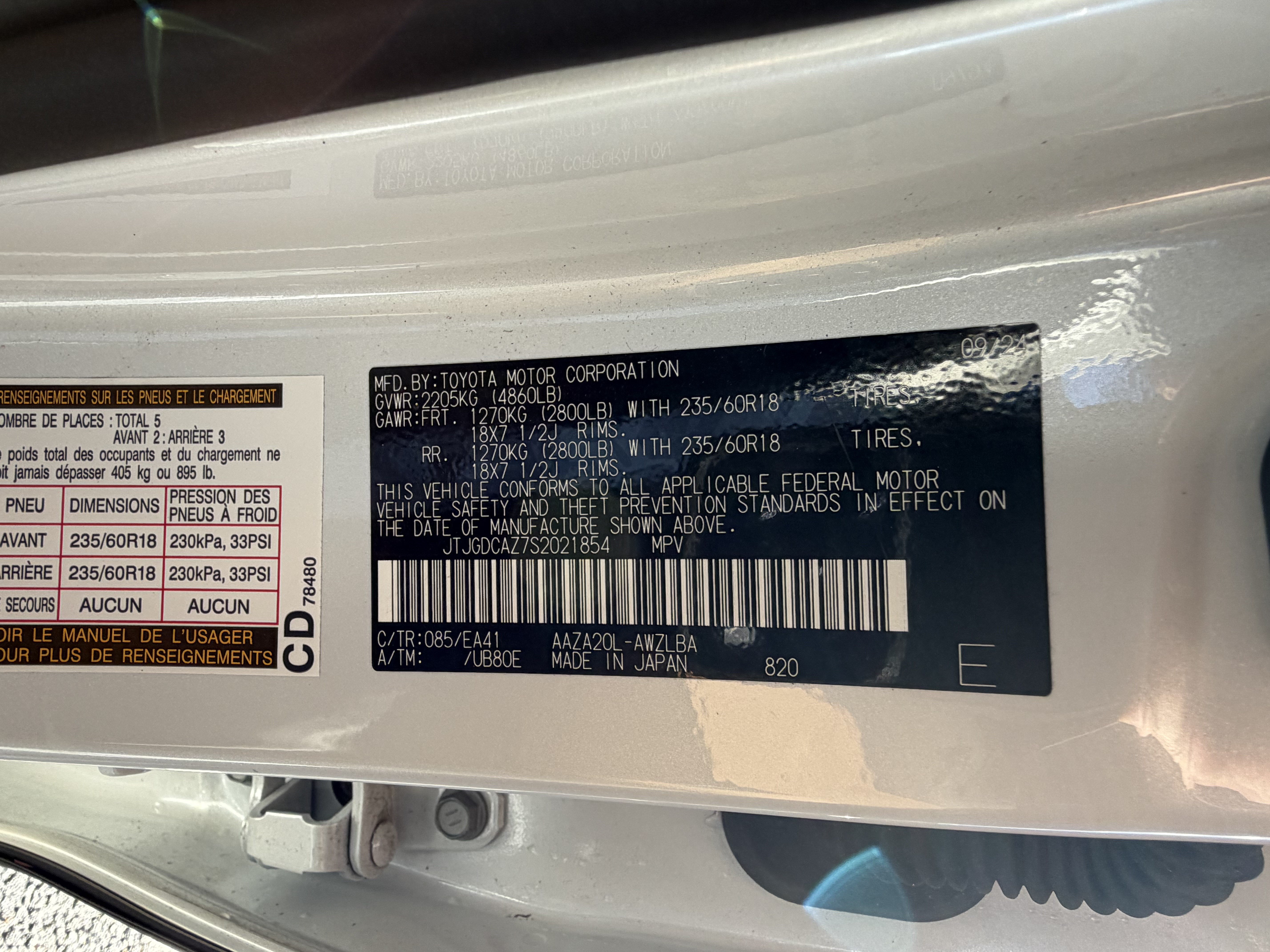 Certified 2025 Lexus NX 250 FWD w/ Accessory Package (2T) image 47