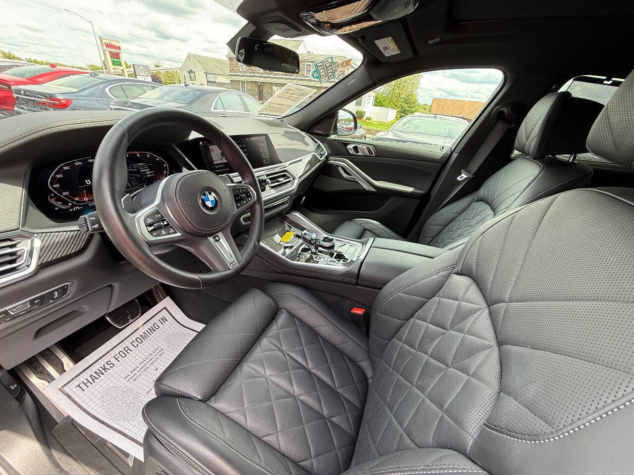 Used 2023 BMW X6 M50i w/ Executive Package AWD/4WD image 12