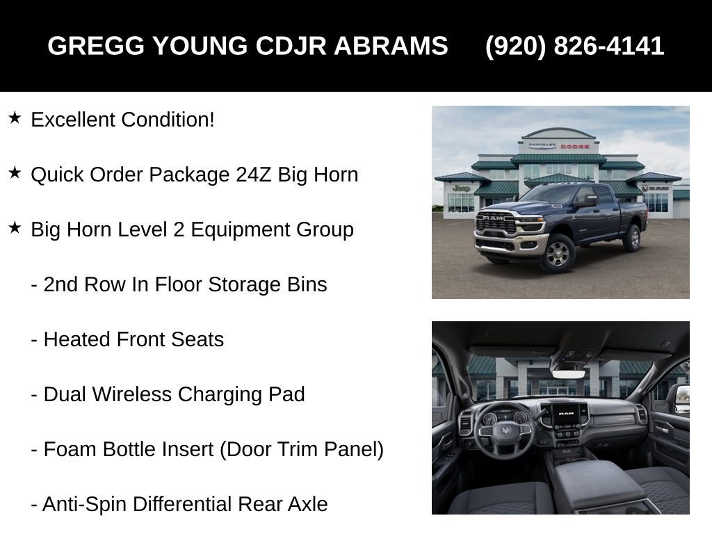 New 2025 RAM 2500 Big Horn image 7