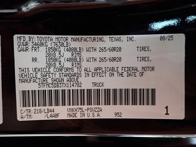 New 2026 Toyota Tundra 1794 Edition image 15