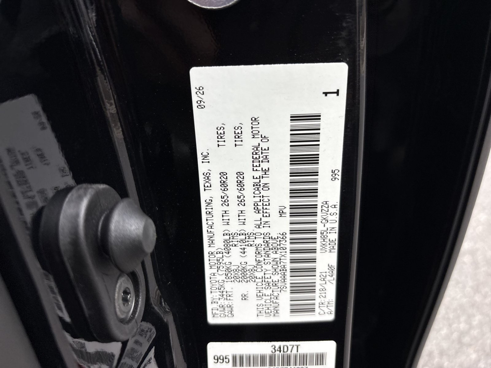 New 2026 Toyota Sequoia Platinum AWD/4WD image 30